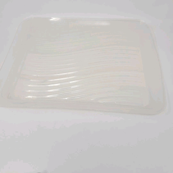 Vtg Rubbermaid Coated Wire White Dish Drying Rack Drainer 1H92 Clear Mat 1S04 - Picture 4 of 16